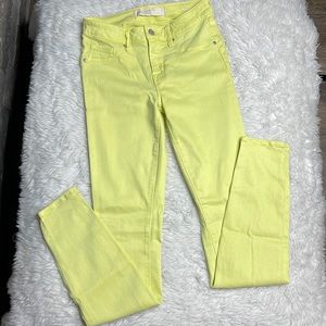 Marc Jacob’s woman lemon sorbet skinny jeans size 28 inseam 32